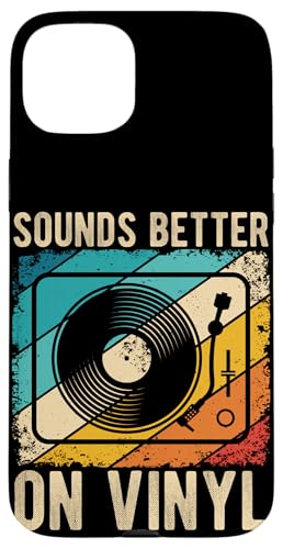 SOUNDS BETTER ON Vinyl Schallplatte Retro DJ Hülle für iPhone 15 Plus SOUNDS BETTER ON Vinyl Schallplatte Retro DJ Hülle für iPhone 15 Plus von Vinyl Schallplatte Retro DJ Motiv