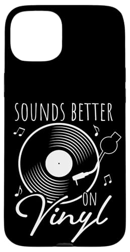 SOUNDS BETTER ON Vinyl Schallplatte Retro DJ Hülle für iPhone 15 Plus SOUNDS BETTER ON Vinyl Schallplatte Retro DJ Hülle für iPhone 15 Plus von Vinyl Schallplatte Retro DJ Motiv