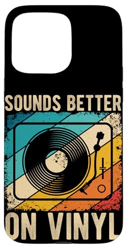 SOUNDS BETTER ON Vinyl Schallplatte Retro DJ Hülle für iPhone 15 Pro Max SOUNDS BETTER ON Vinyl Schallplatte Retro DJ Hülle für iPhone 15 Pro Max von Vinyl Schallplatte Retro DJ Motiv