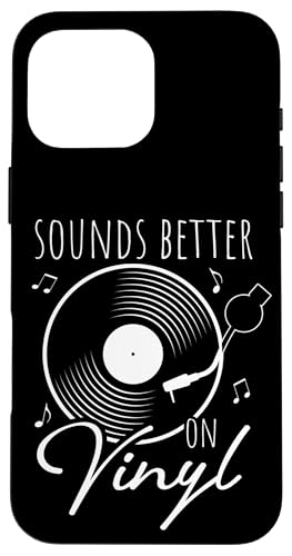 SOUNDS BETTER ON Vinyl Schallplatte Retro DJ Hülle für iPhone 16 Pro Max SOUNDS BETTER ON Vinyl Schallplatte Retro DJ Hülle für iPhone 16 Pro Max von Vinyl Schallplatte Retro DJ Motiv
