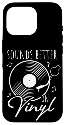 SOUNDS BETTER ON Vinyl Schallplatte Retro DJ Hülle für iPhone 16 Pro SOUNDS BETTER ON Vinyl Schallplatte Retro DJ Hülle für iPhone 16 Pro von Vinyl Schallplatte Retro DJ Motiv
