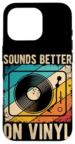 SOUNDS BETTER ON Vinyl Schallplatte Retro DJ Hülle für iPhone 16 Pro SOUNDS BETTER ON Vinyl Schallplatte Retro DJ Hülle für iPhone 16 Pro von Vinyl Schallplatte Retro DJ Motiv