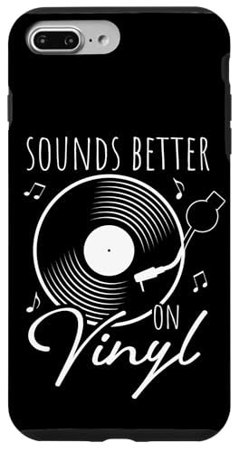 SOUNDS BETTER ON Vinyl Schallplatte Retro DJ Hülle für iPhone 7 Plus/8 Plus SOUNDS BETTER ON Vinyl Schallplatte Retro DJ Hülle für iPhone 7 Plus/8 Plus von Vinyl Schallplatte Retro DJ Motiv