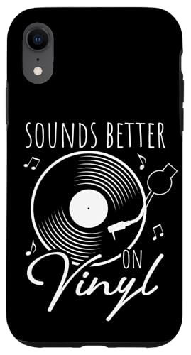 SOUNDS BETTER ON Vinyl Schallplatte Retro DJ Hülle für iPhone XR SOUNDS BETTER ON Vinyl Schallplatte Retro DJ Hülle für iPhone XR von Vinyl Schallplatte Retro DJ Motiv