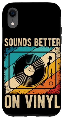 SOUNDS BETTER ON Vinyl Schallplatte Retro DJ Hülle für iPhone XR SOUNDS BETTER ON Vinyl Schallplatte Retro DJ Hülle für iPhone XR von Vinyl Schallplatte Retro DJ Motiv