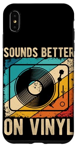 SOUNDS BETTER ON Vinyl Schallplatte Retro DJ Hülle für iPhone XS Max SOUNDS BETTER ON Vinyl Schallplatte Retro DJ Hülle für iPhone XS Max von Vinyl Schallplatte Retro DJ Motiv