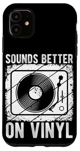 SOUNDS BETTER ON Vinyl Schallplatte Retro Hülle für iPhone 11 SOUNDS BETTER ON Vinyl Schallplatte Retro Hülle für iPhone 11 von Vinyl Schallplatte Retro Motiv