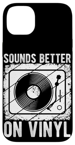 SOUNDS BETTER ON Vinyl Schallplatte Retro Hülle für iPhone 14 Plus SOUNDS BETTER ON Vinyl Schallplatte Retro Hülle für iPhone 14 Plus von Vinyl Schallplatte Retro Motiv