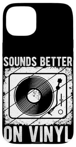 SOUNDS BETTER ON Vinyl Schallplatte Retro Hülle für iPhone 15 Plus SOUNDS BETTER ON Vinyl Schallplatte Retro Hülle für iPhone 15 Plus von Vinyl Schallplatte Retro Motiv