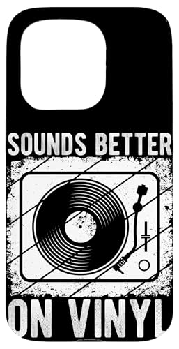 SOUNDS BETTER ON Vinyl Schallplatte Retro Hülle für iPhone 15 Pro SOUNDS BETTER ON Vinyl Schallplatte Retro Hülle für iPhone 15 Pro von Vinyl Schallplatte Retro Motiv