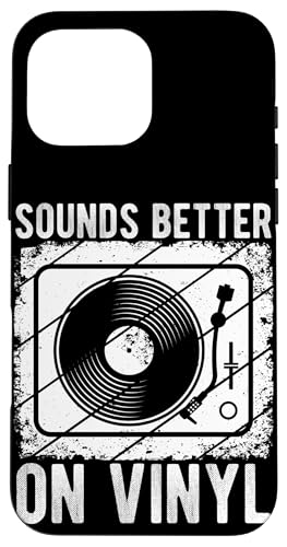 SOUNDS BETTER ON Vinyl Schallplatte Retro Hülle für iPhone 16 Pro Max SOUNDS BETTER ON Vinyl Schallplatte Retro Hülle für iPhone 16 Pro Max von Vinyl Schallplatte Retro Motiv