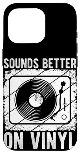 SOUNDS BETTER ON Vinyl Schallplatte Retro Hülle für iPhone 16 Pro SOUNDS BETTER ON Vinyl Schallplatte Retro Hülle für iPhone 16 Pro von Vinyl Schallplatte Retro Motiv
