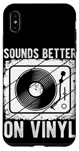 SOUNDS BETTER ON Vinyl Schallplatte Retro Hülle für iPhone XS Max SOUNDS BETTER ON Vinyl Schallplatte Retro Hülle für iPhone XS Max von Vinyl Schallplatte Retro Motiv