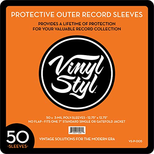 Vinyl Styl 72261 Schutzhüllen für Außen, 50 Stück von Vinyl Styl