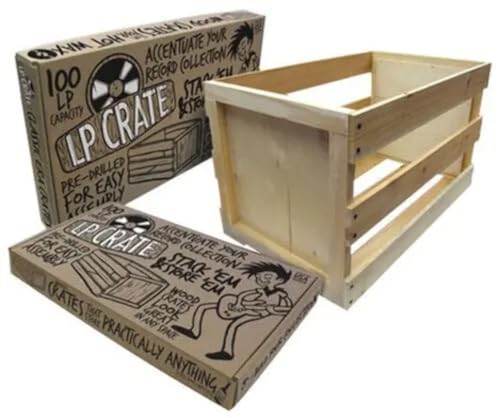 Vinyl Styl VS-RS-04 Original LP Crate 12 Inch LP Record Storage 110 to 120 Capacity Vinyl Styl VS-RS-04 Original LP Crate 12 Inch LP Record Storage 110 to 120 Capacity von Vinyl Styl