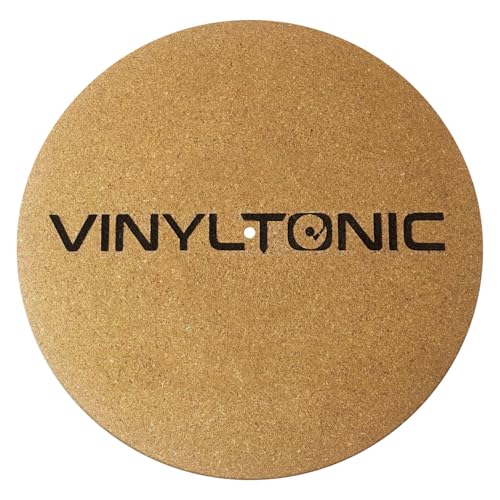 Vinyl Tonic | Schallplatte | Kork- und Gummi-Schallplatte Slipmat (Kork) von Vinyl Tonic