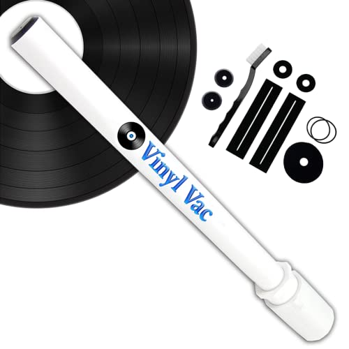Vinyl Vac 33 – Schallplatten-Reinigungsset – Schallplatten-Staubsaugerstab für Tiefenreinigung (lässt sich an Ihrem Nass-Trocken-Vakuumschlauch befestigen, US-Standard 3,2 cm und 3,8 cm) von Vinyl Vac