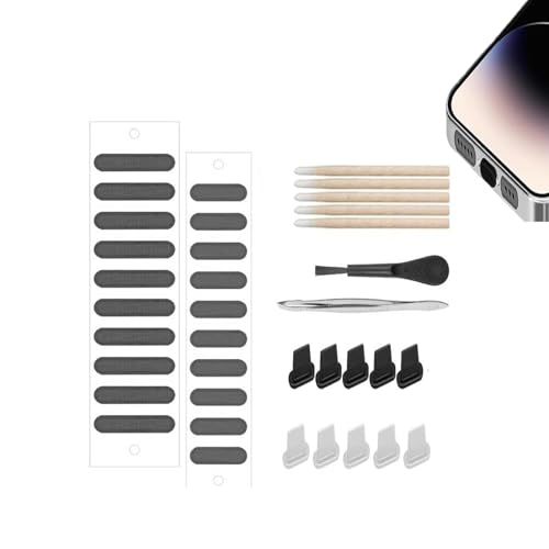 37 Stück Staubschutz Set, Lautsprecher-Abdeckung Staubschutzstecker, USB C Staubschutz Staubdicht Netz-Klebeaufkleber, Staubschutzstöpsel für Jeden USB Typ C Anschluss Telefon-Lautsprecherabdeckung 37 Stück Staubschutz Set, Lautsprecher-Abdeckung Staubschutzstecker, USB C Staubschutz Staubdicht Netz-Klebeaufkleber, Staubschutzstöpsel für Jeden USB Typ C Anschluss Telefon-Lautsprecherabdeckung von Viojrlly