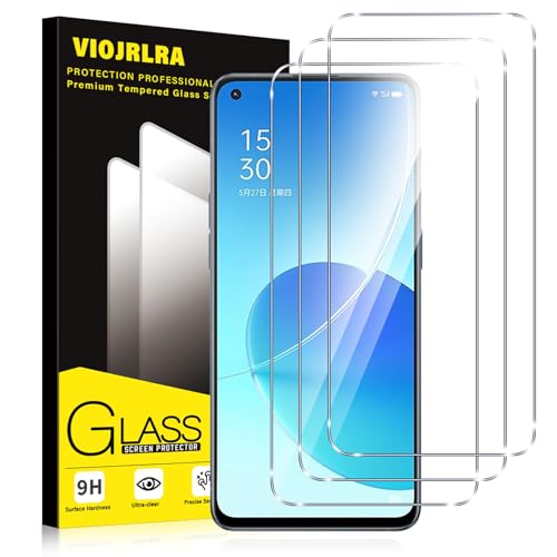 Viojrlra 3 Stück Panzer Schutz Glas für Oppo Reno 6 5G, 9H Härte Schutzfolie, HD Klar Displayschutz, Frei von Kratzern, Anti-Bläschen, Ultrabeständig Folie Viojrlra 3 Stück Panzer Schutz Glas für Oppo Reno 6 5G, 9H Härte Schutzfolie, HD Klar Displayschutz, Frei von Kratzern, Anti-Bläschen, Ultrabeständig Folie von Viojrlra