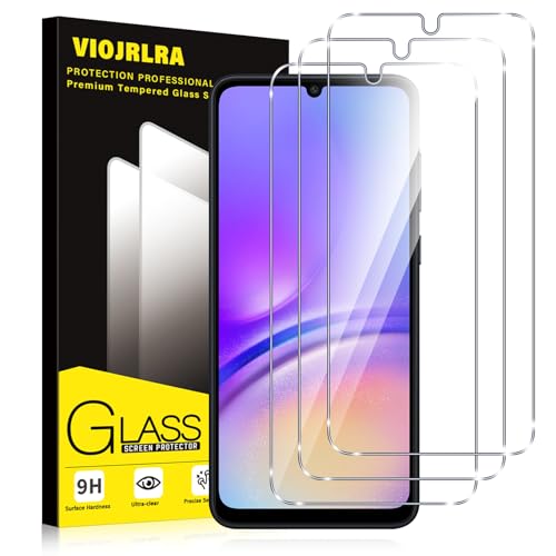 Viojrlra 3 Stück Panzer Schutz Glas für Samsung Galaxy A05/A05s, 9H Härte Schutzfolie, HD Klar Displayschutz, Frei von Kratzern, Anti-Bläschen, Ultrabeständig Folie Viojrlra 3 Stück Panzer Schutz Glas für Samsung Galaxy A05/A05s, 9H Härte Schutzfolie, HD Klar Displayschutz, Frei von Kratzern, Anti-Bläschen, Ultrabeständig Folie von Viojrlra