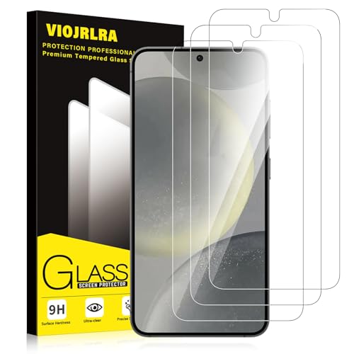 Viojrlra 3 Stück Panzer Schutz Glas für Samsung Galaxy S24 5G, 9H Härte Schutzfolie, HD Klar Displayschutz, Frei von Kratzern, Anti-Bläschen, Ultrabeständig Folie Viojrlra 3 Stück Panzer Schutz Glas für Samsung Galaxy S24 5G, 9H Härte Schutzfolie, HD Klar Displayschutz, Frei von Kratzern, Anti-Bläschen, Ultrabeständig Folie von Viojrlra
