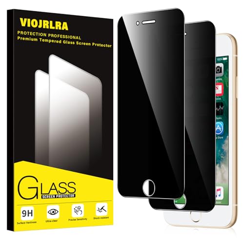 Viojrlra Sichtschutz für iPhone 7/8/SE 2020/SE 2022 Schutzfolie, Anti-Peeping Displayschutz 9H Härte Glas, Anti-Spähen Anti-Kratzer, No Fingerabdruck-ID Unterstützen Schutz Anti-Spy Folie, 2 Stück Viojrlra Sichtschutz für iPhone 7/8/SE 2020/SE 2022 Schutzfolie, Anti-Peeping Displayschutz 9H Härte Glas, Anti-Spähen Anti-Kratzer, No Fingerabdruck-ID Unterstützen Schutz Anti-Spy Folie, 2 Stück von Viojrlra