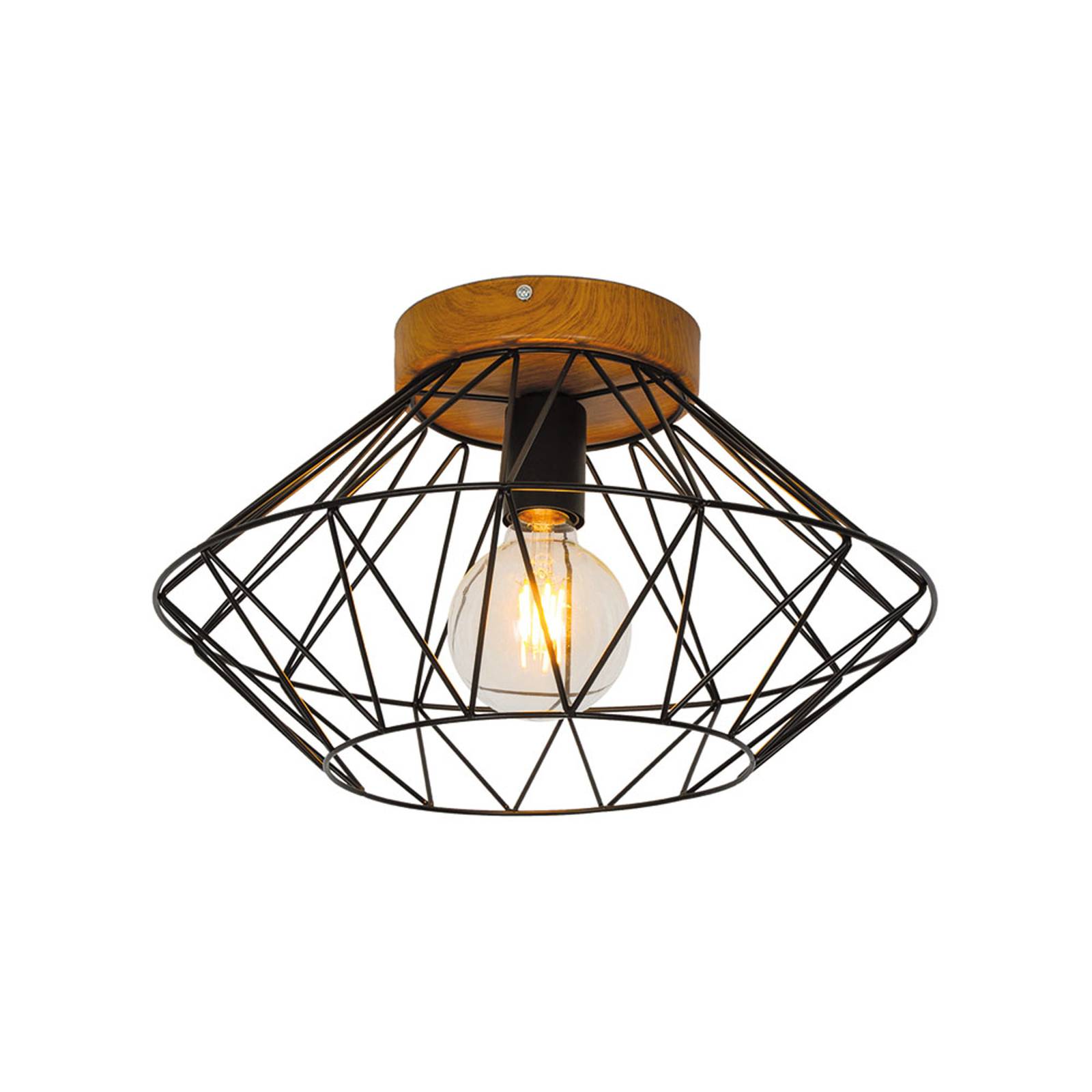 Deckenlampe Vega mit Käfigschirm Deckenlampe Vega mit Käfigschirm von Viokef