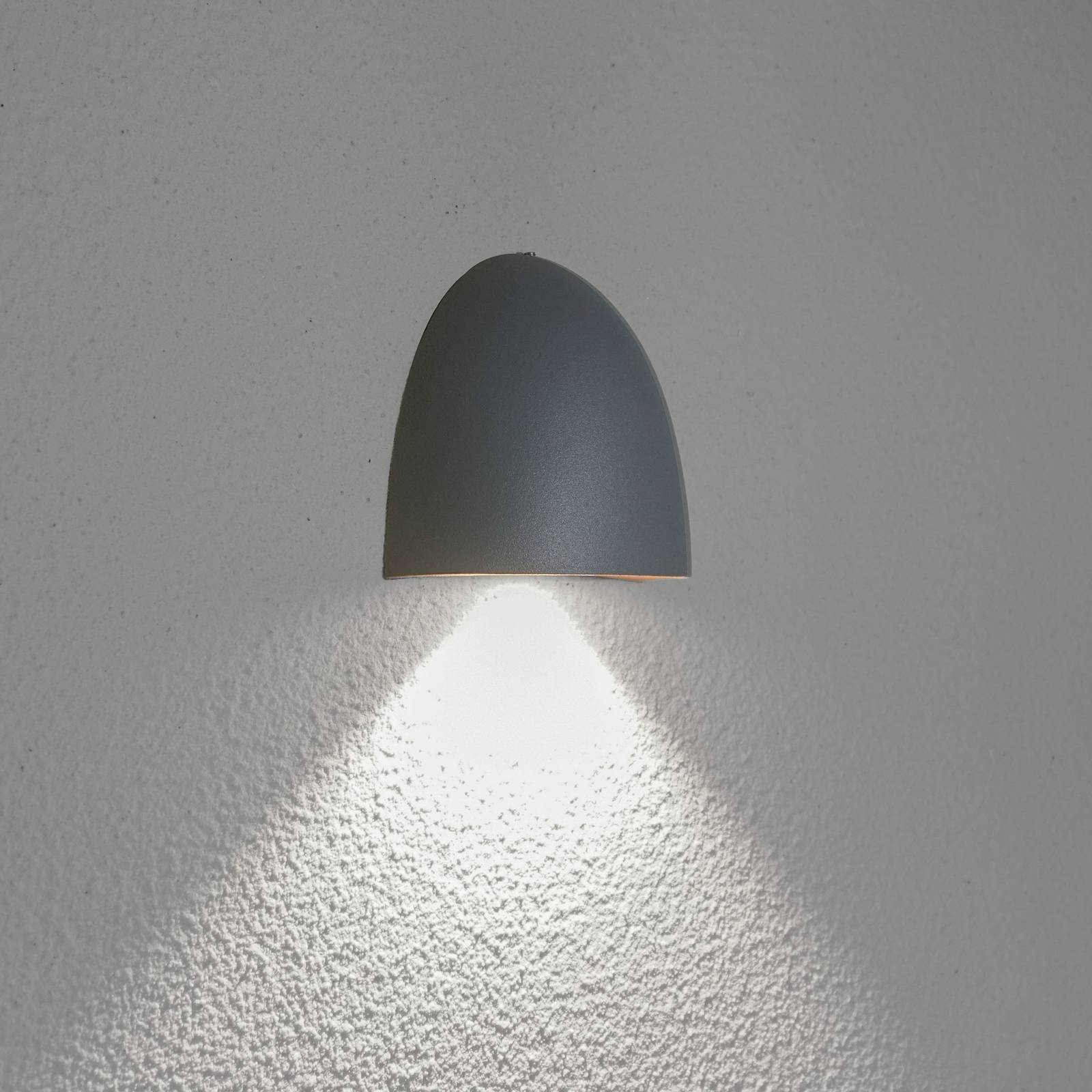 LED-Außenwandleuchte Bauta, dunkelgrau LED-Außenwandleuchte Bauta, dunkelgrau von Viokef