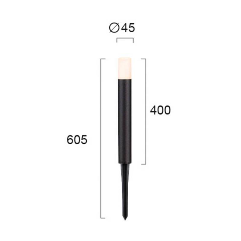 LED-Erdspießleuchte Faro, IP65 von Viokef