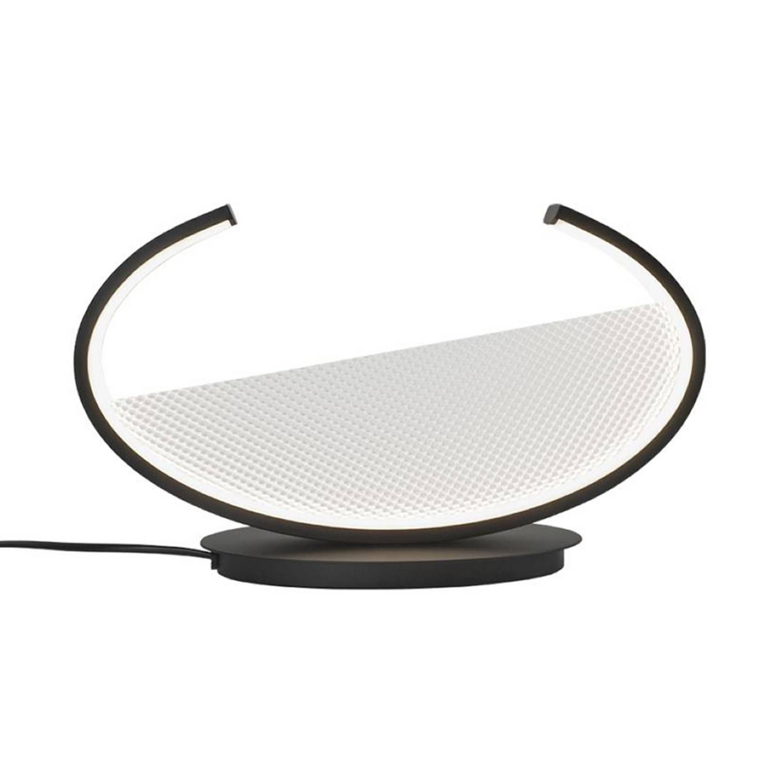 LED-Tischlampe Adele, Höhe 22 cm, schwarz, Metall LED-Tischlampe Adele, Höhe 22 cm, schwarz, Metall von Viokef