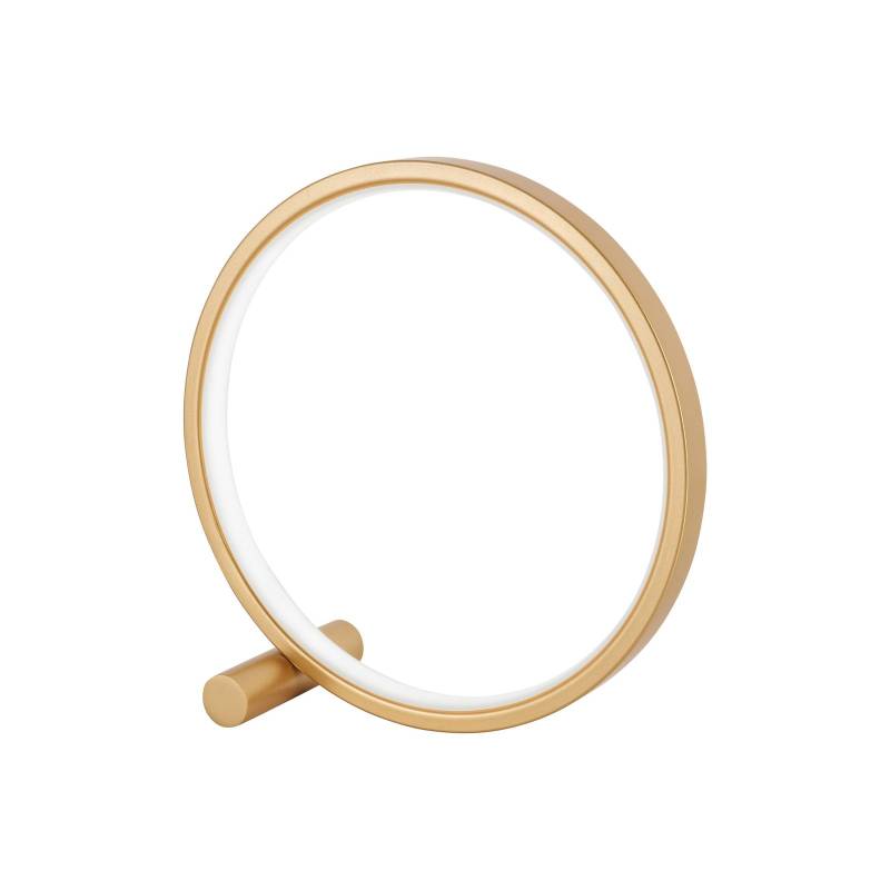 LED-Tischleuchte Circle, gold von Viokef