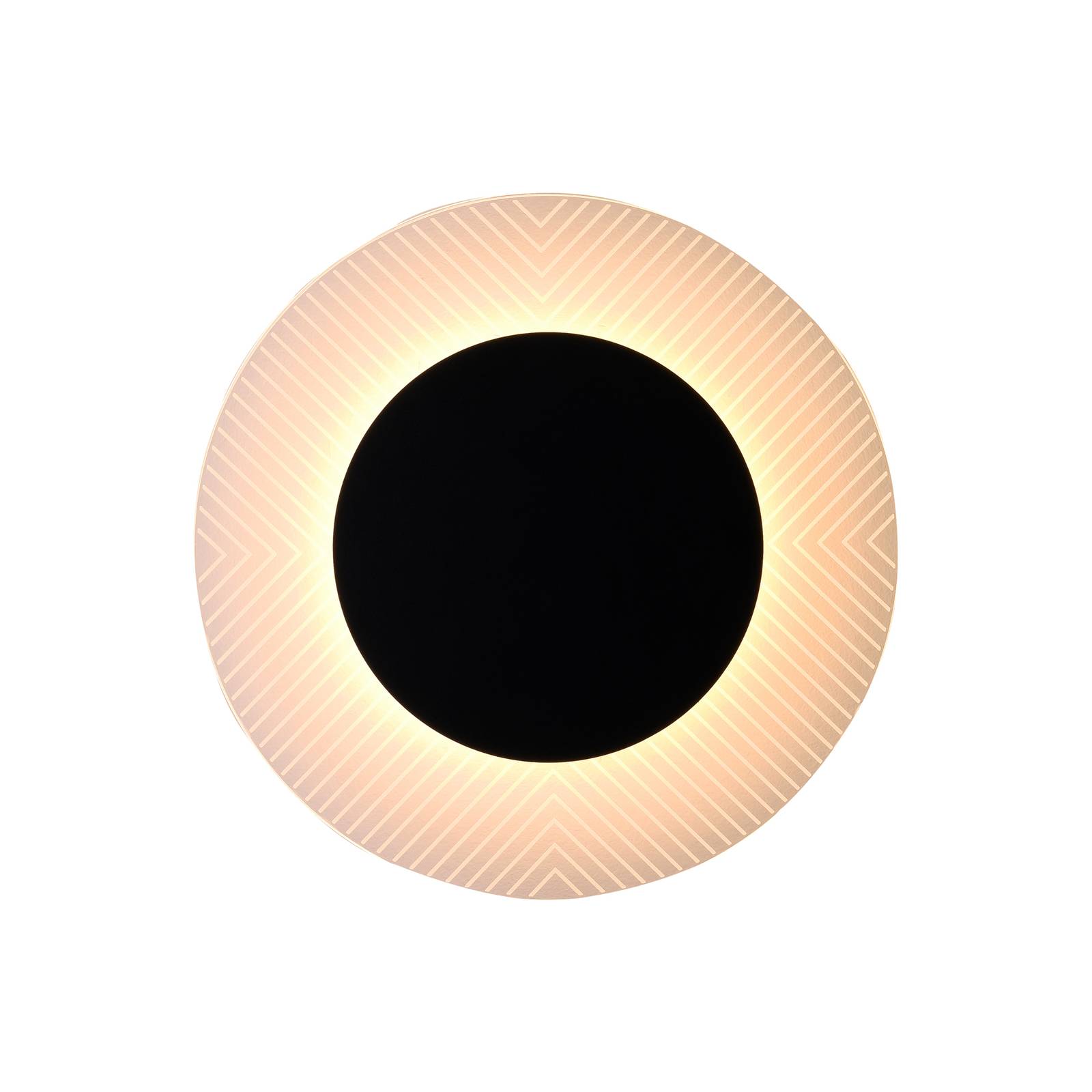 LED-Wandleuchte Fantasia, schwarz LED-Wandleuchte Fantasia, schwarz von Viokef