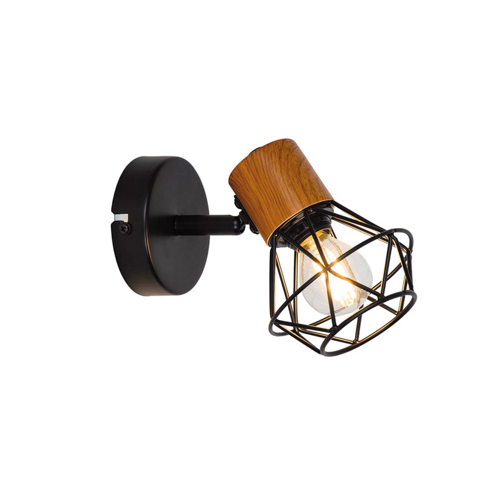 Wandlampe Vega mit Käfigschirm Wandlampe Vega mit Käfigschirm von Viokef