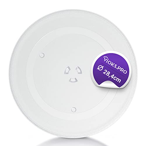 Vioks.pro Mikrowelle Drehteller Ersatz für LG 3390W1G012A Ø 284mm Ersatz Drehteller für Mikrowelle Teller Glas Universal Drehteller Mikrowelle Rund Vioks.pro Mikrowelle Drehteller Ersatz für LG 3390W1G012A Ø 284mm Ersatz Drehteller für Mikrowelle Teller Glas Universal Drehteller Mikrowelle Rund von Vioks.pro
