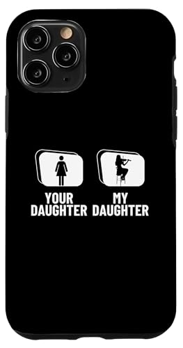 Lustiger Violinist mit Aufschrift "Your Daughter My Daughter" Hülle für iPhone 11 Pro von Violin Player And Violin Teacher Gifts