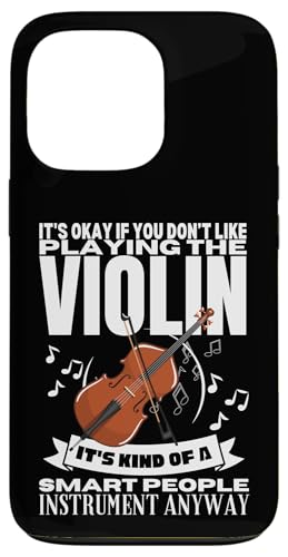 Violine Is For Smart People Funny Violinist Hülle für iPhone 13 Pro von Violin Player And Violin Teacher Gifts