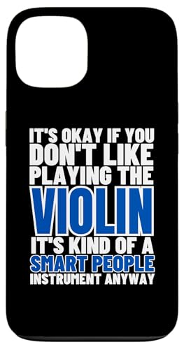 Violine Is For Smart People Funny Violinist Hülle für iPhone 13 von Violin Player And Violin Teacher Gifts