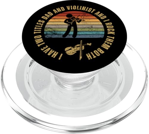 Violinist And Dad Proud Funny Man Violine PopSockets PopGrip für MagSafe Violinist And Dad Proud Funny Man Violine PopSockets PopGrip für MagSafe von Violin Player And Violin Teacher Gifts