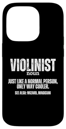 Violinist Definition Stolze lustige Violine Hülle für iPhone 14 Pro von Violin Player And Violin Teacher Gifts