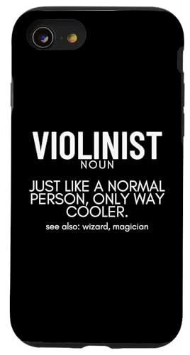 Violinist Definition Stolze lustige Violine Hülle für iPhone SE (2020) / 7 / 8 von Violin Player And Violin Teacher Gifts