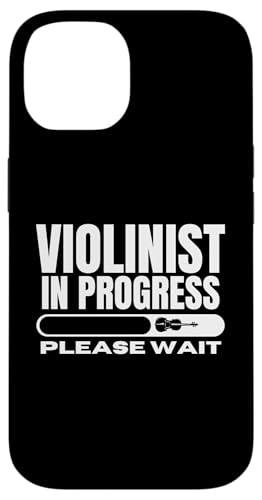 Violinist in Progress Loading Funny Violine Hülle für iPhone 14 von Violin Player And Violin Teacher Gifts