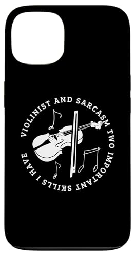 Violinist und Sarkasmus Lustiger Violinspieler Hülle für iPhone 13 von Violin Player And Violin Teacher Gifts