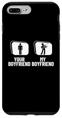 Your Boyfriend My Boyfriend Violine Funny Violinist Hülle für iPhone 7 Plus/8 Plus von Violin Player And Violin Teacher Gifts
