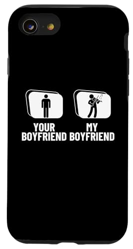 Your Boyfriend My Boyfriend Violine Funny Violinist Hülle für iPhone SE (2020) / 7 / 8 von Violin Player And Violin Teacher Gifts