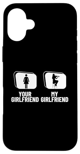 Your Girlfriend My Girlfriend Violine Funny Violinist Hülle für iPhone 16 Plus von Violin Player And Violin Teacher Gifts