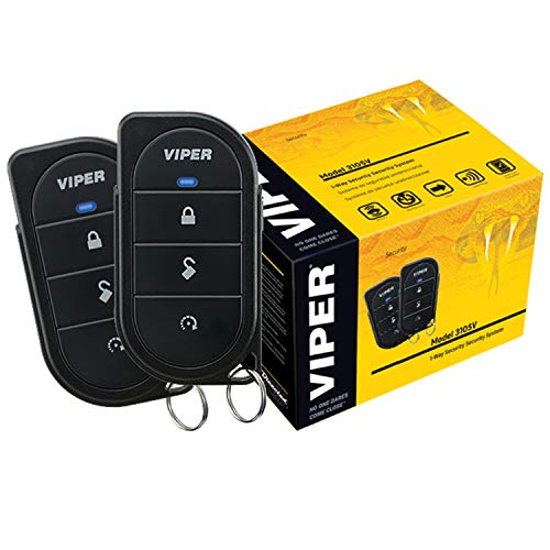 Viper 350 Plus 3105 V 1-Wege-Autoalarm, schlüsselloser Eingang, Schwarz Viper 350 Plus 3105 V 1-Wege-Autoalarm, schlüsselloser Eingang, Schwarz von Viper