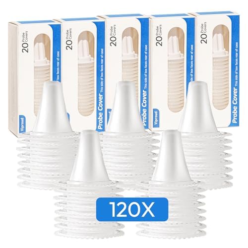 Ohrthermometer für Baby Erwachsene, Ohr Fieberthermometer mit Alter Präzision und farbcodierte Temperaturanzeige, digitales infrarot-Thermometer (120) Ohrthermometer für Baby Erwachsene, Ohr Fieberthermometer mit Alter Präzision und farbcodierte Temperaturanzeige, digitales infrarot-Thermometer (120) von Viproud