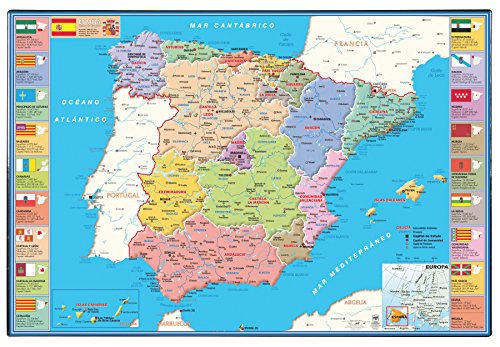 Viquel 944453 Unterlage Landkarte Spanien von Viquel
