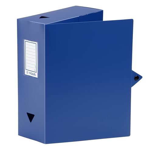 Viquel Class Doc Heftbox Polypropylen, Rücken 100 mm blau von Viquel