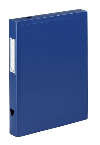 Viquel Class Doc Heftbox Polypropylen, Rücken 40 mm blau von Viquel